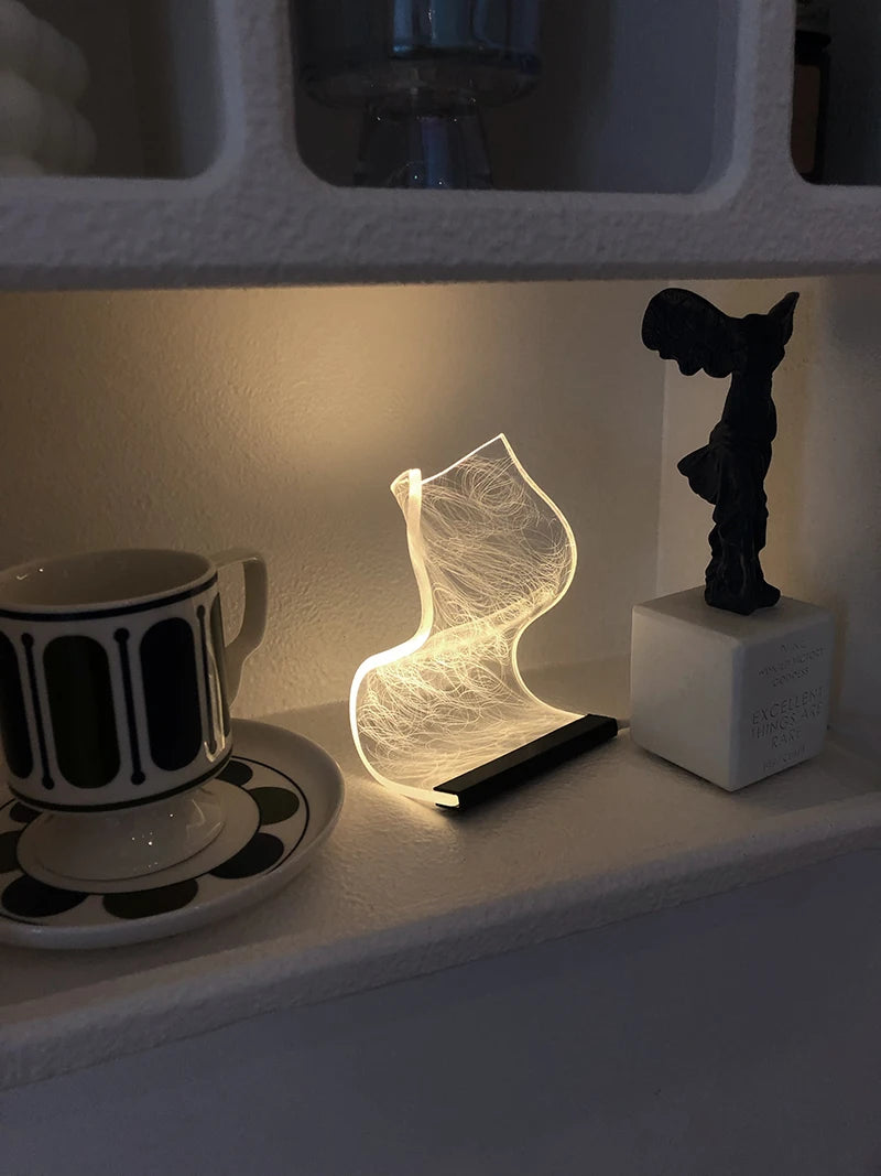 Đèn Bàn LED Acrylic