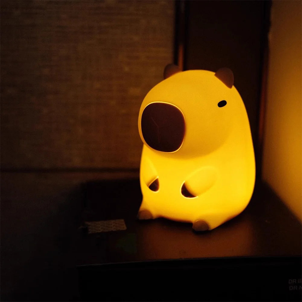 Đèn Ngủ Capybara Silicone