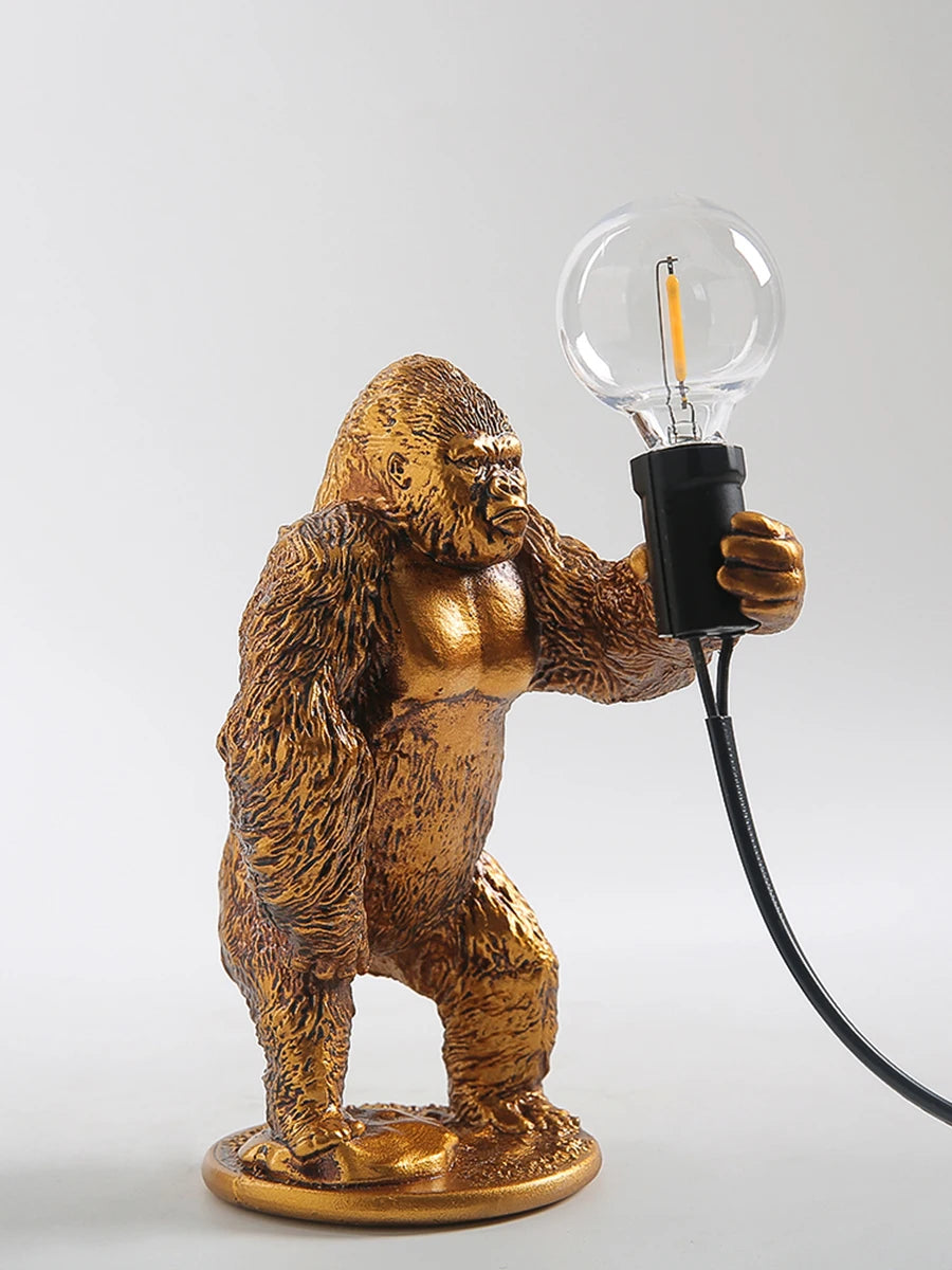 Đèn Bàn Resin Hình King Kong Nordic