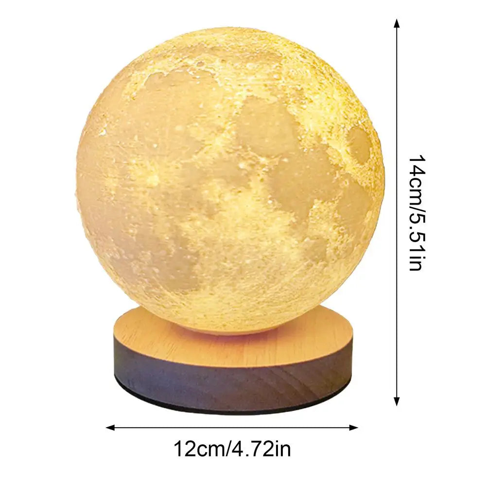 Đèn Ngủ Mặt Trăng 3D In Nổi