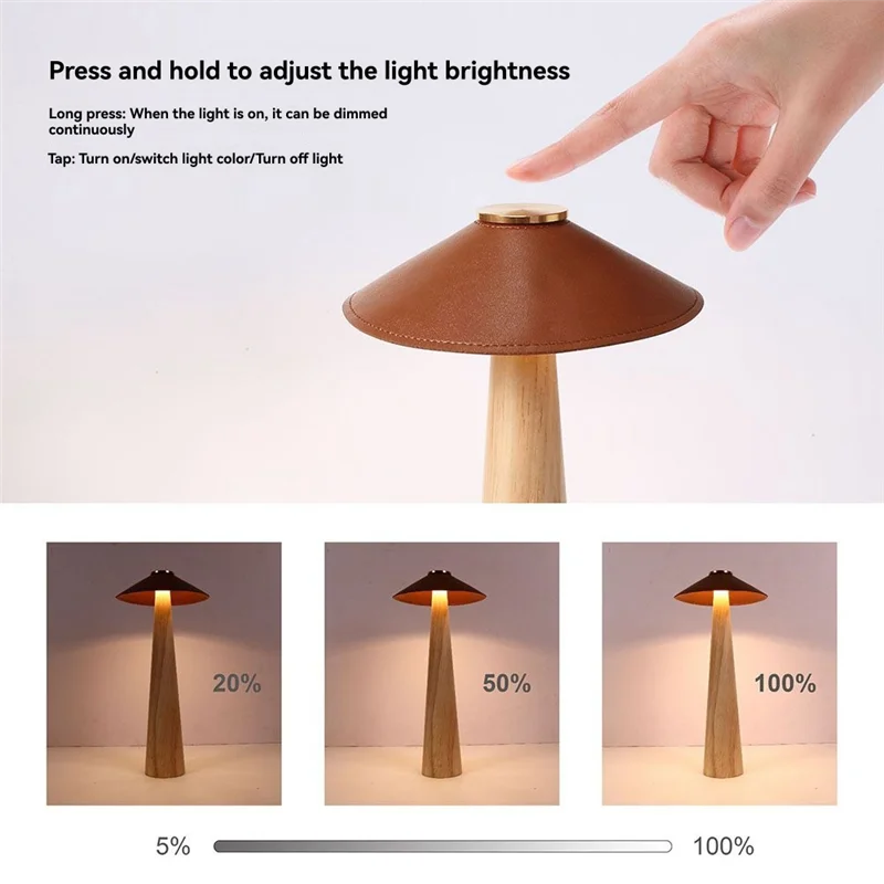 Đèn Bàn LED RANA Cảm Ứng