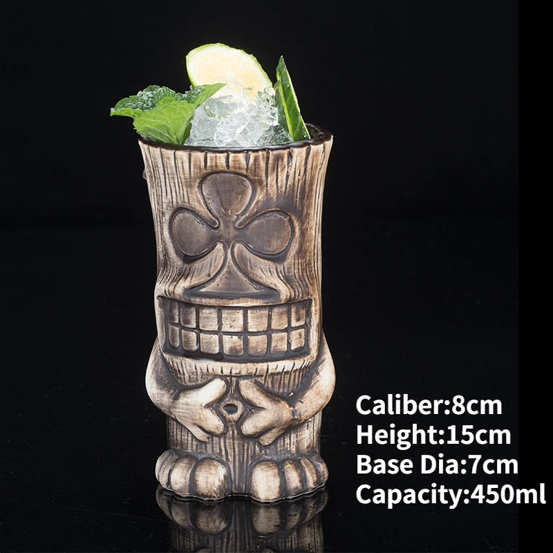 Ly Sứ Tiki Mug Moai