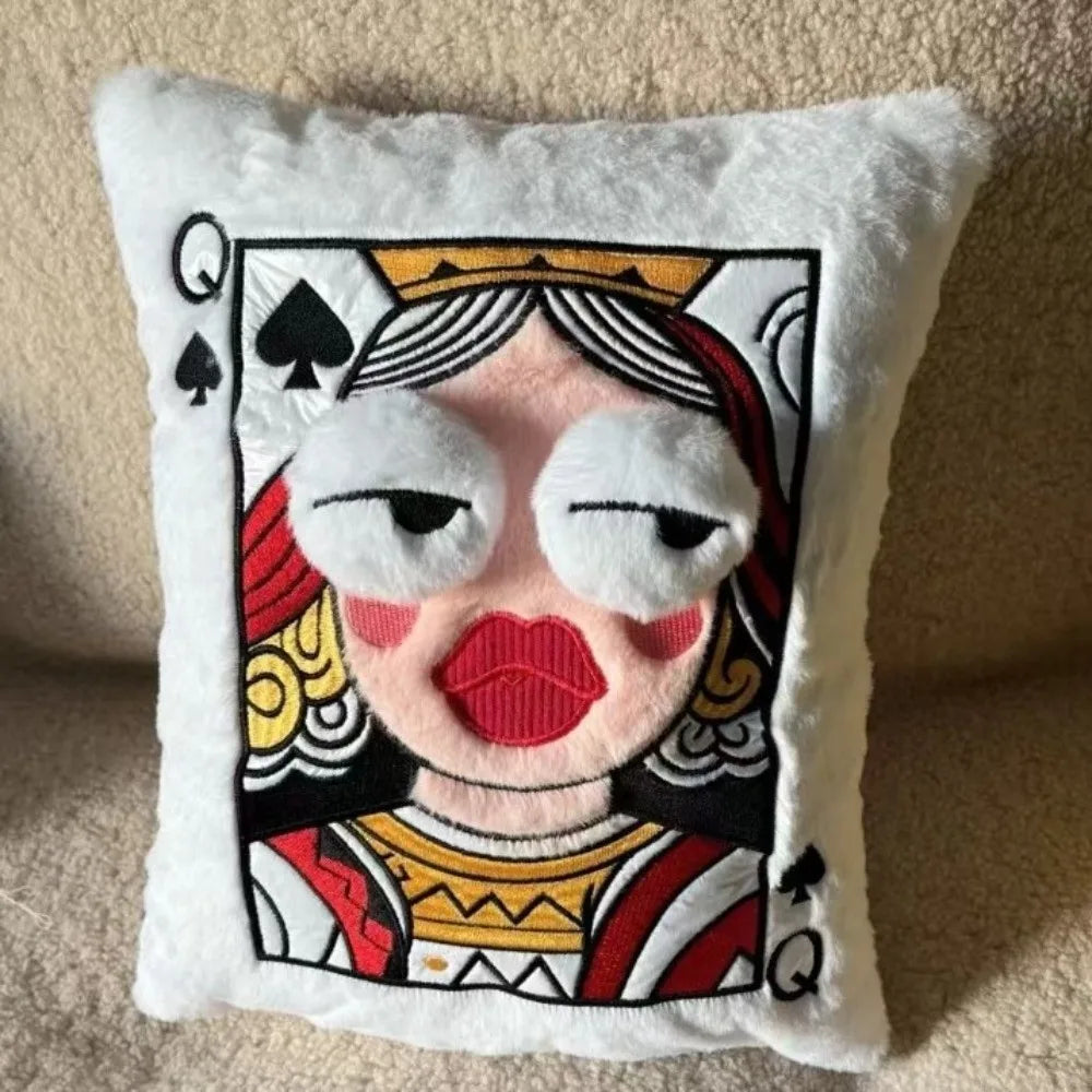 Gối Vuông Thêu Hoạt Hình Chủ Đề Game