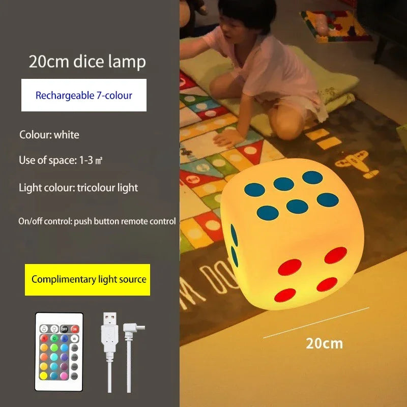 Đèn LED Hình Khối Xúc Xắc
