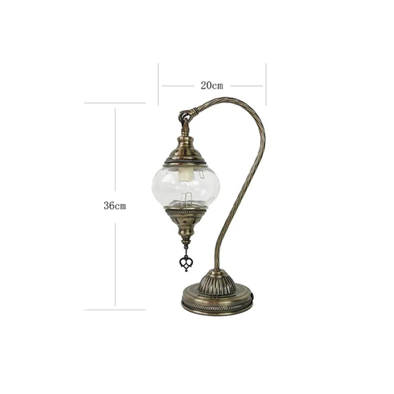 Bộ Nguyên Liệu Tự Làm Đèn Bàn Khảm Mosaic