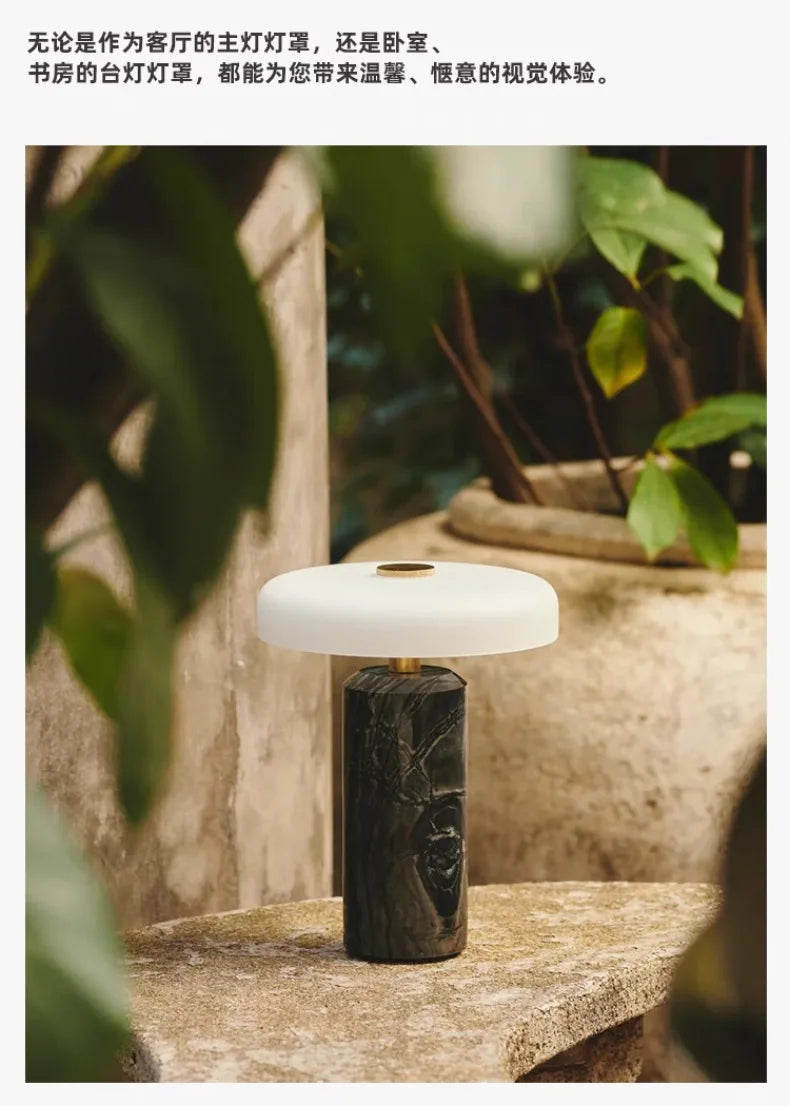 Đèn Bàn Cảm Ứng LED Vân Đá