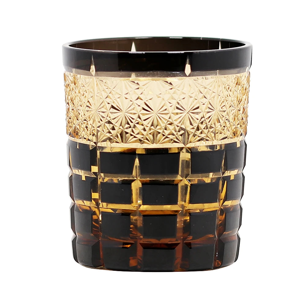 Ly Thủy Tinh Whiskey Edo Kiriko