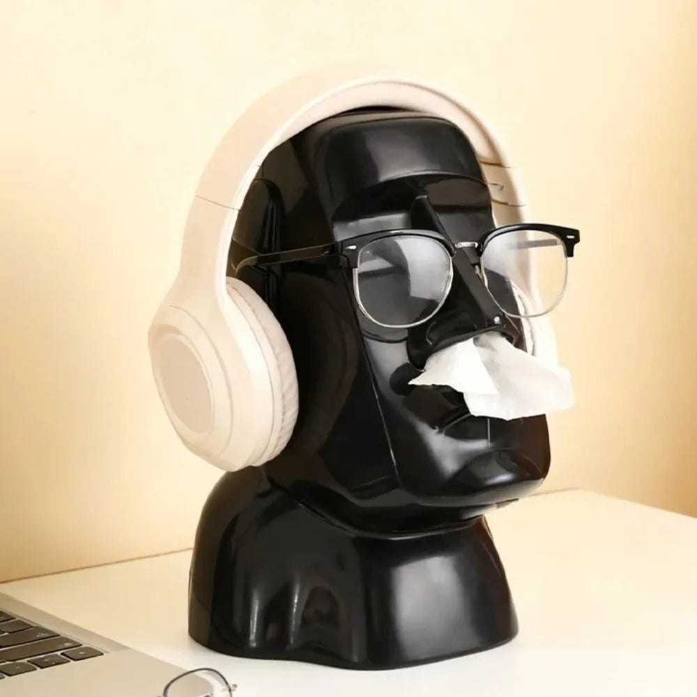 Hộp Đựng Giấy Hình Tượng Đá Moai