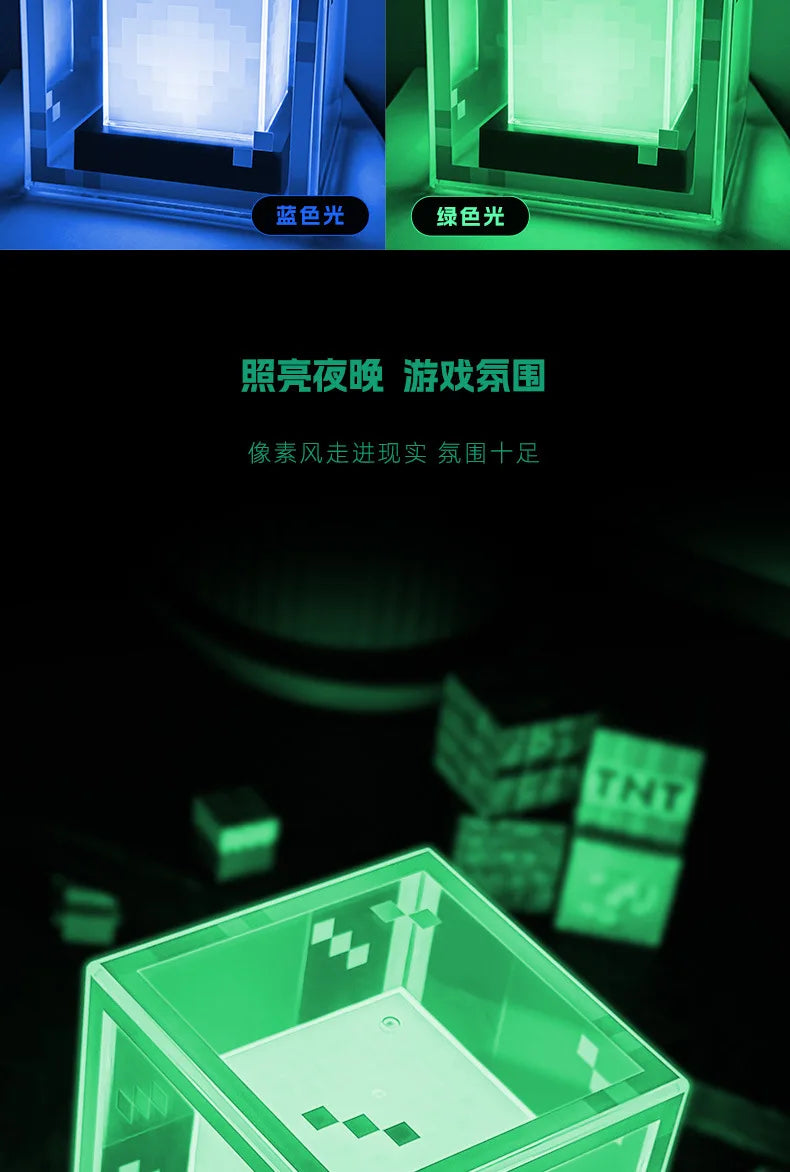 Đèn Ngủ LED Khối Pixel