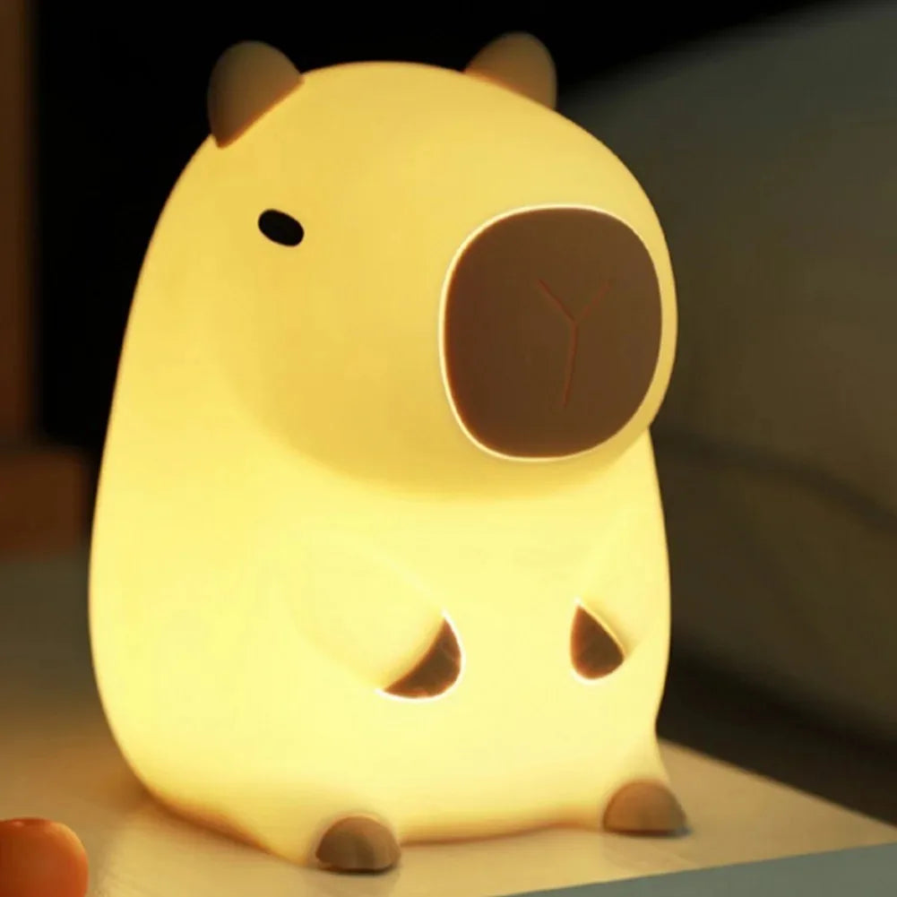 Đèn Ngủ Capybara Silicone