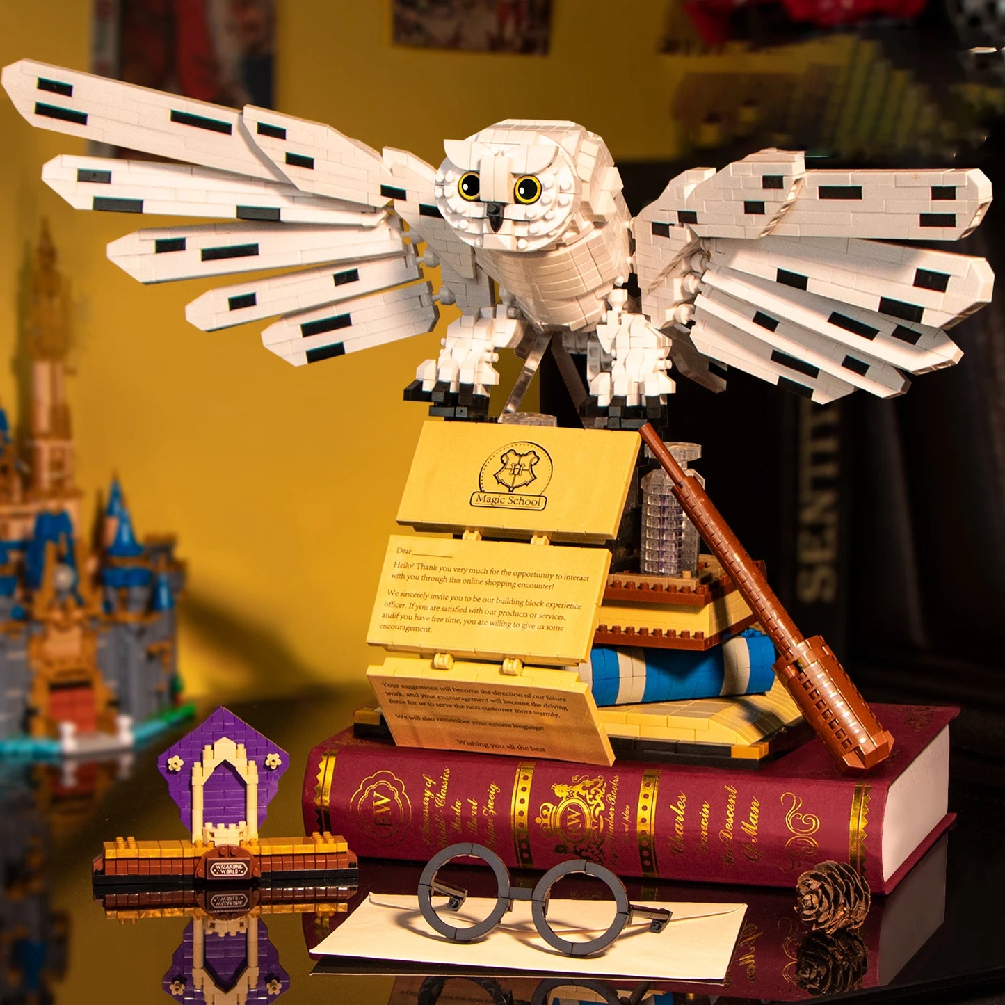 LED Lighting Kit for Hedwig Owl Model