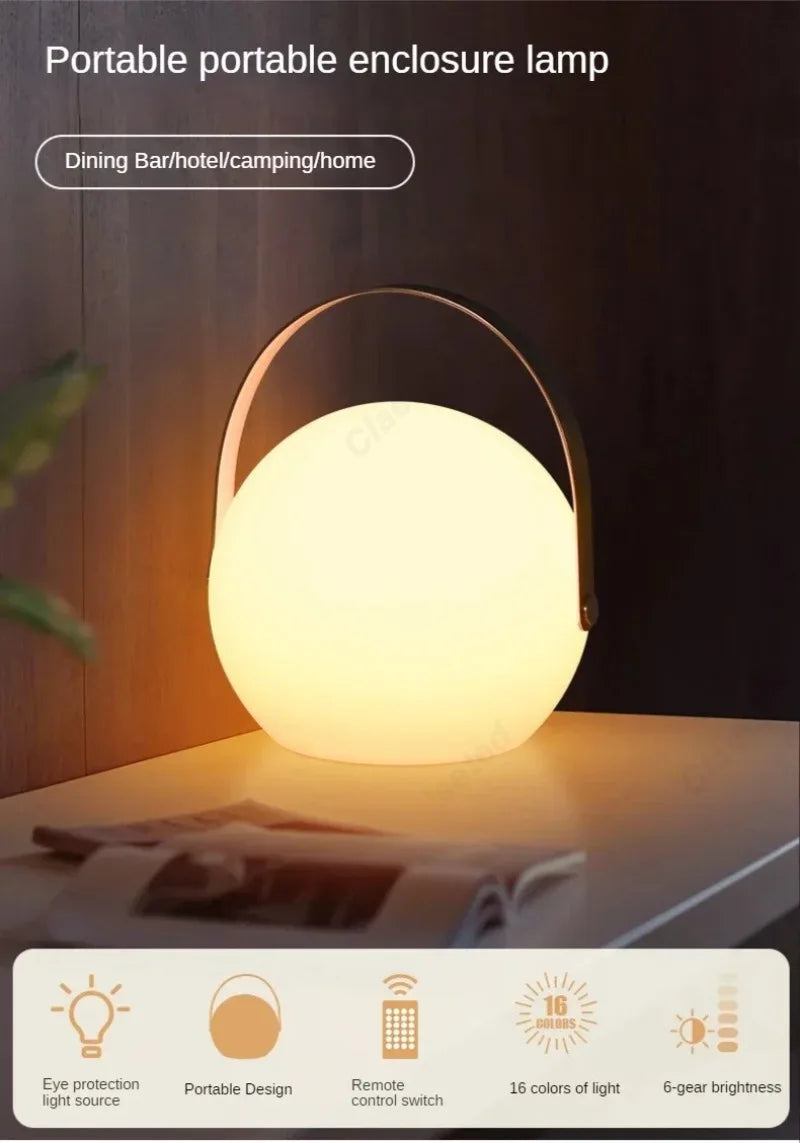 Đèn Bàn LED Điều Khiển Từ Xa