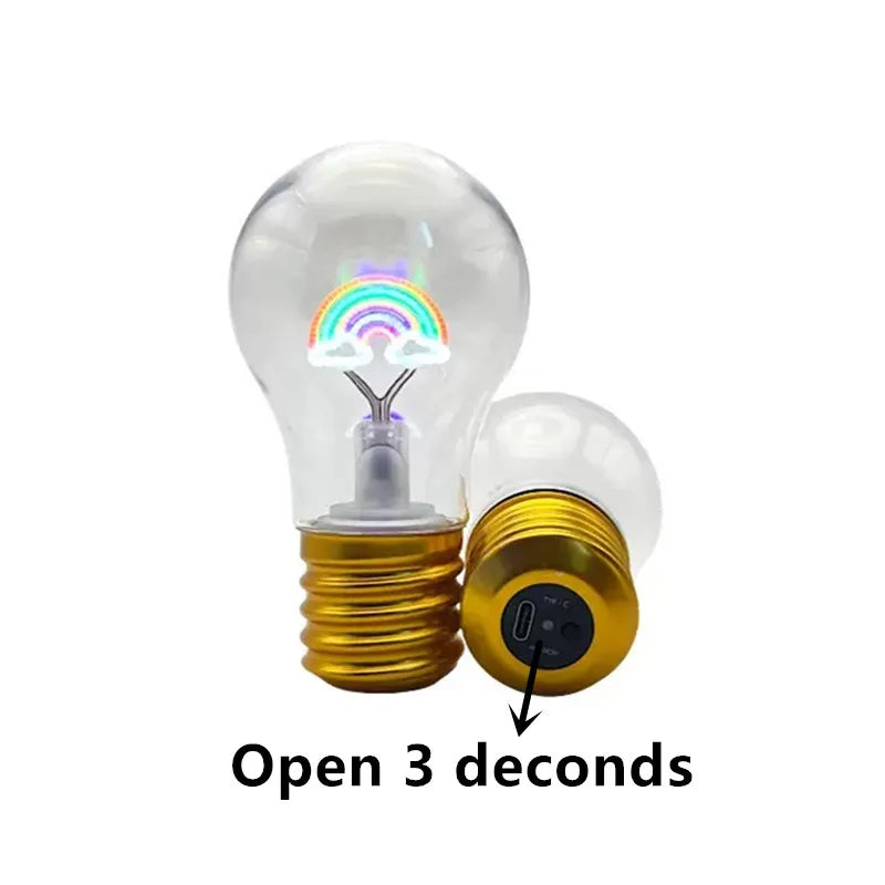 Đèn Led Edison Vintage Tích Điện