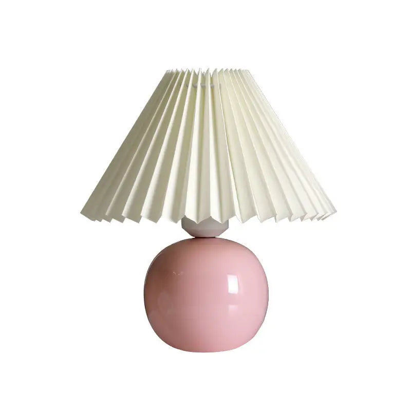Đèn Bàn Chụp Xếp Ly