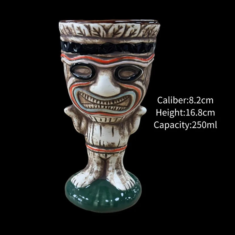 Ly Sứ Tiki Mug Moai