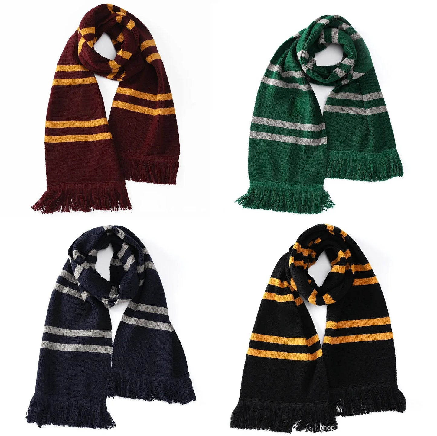 Khăn Choàng Len Học Viện Hogwarts Có Phù Hiệu