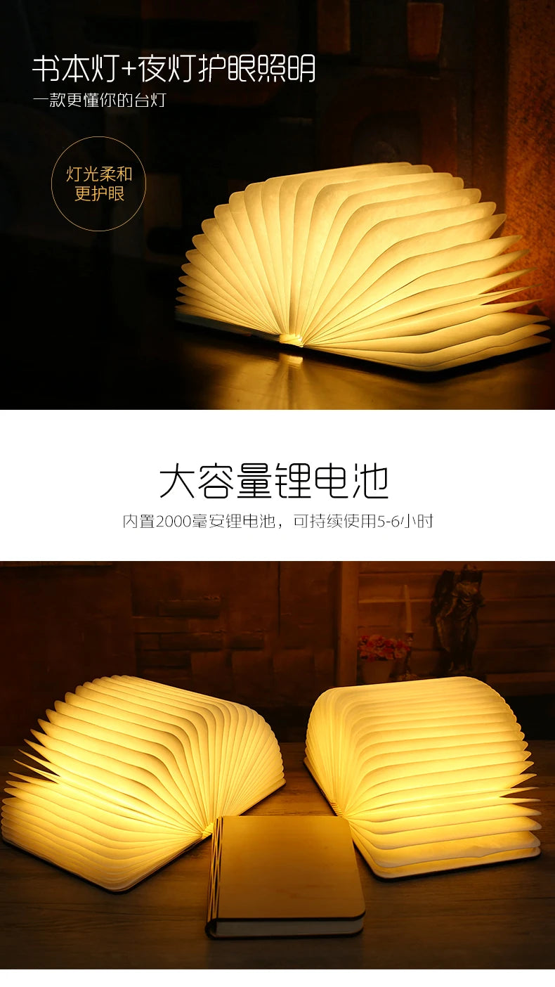 Đèn Bàn Hình Quyển Sách