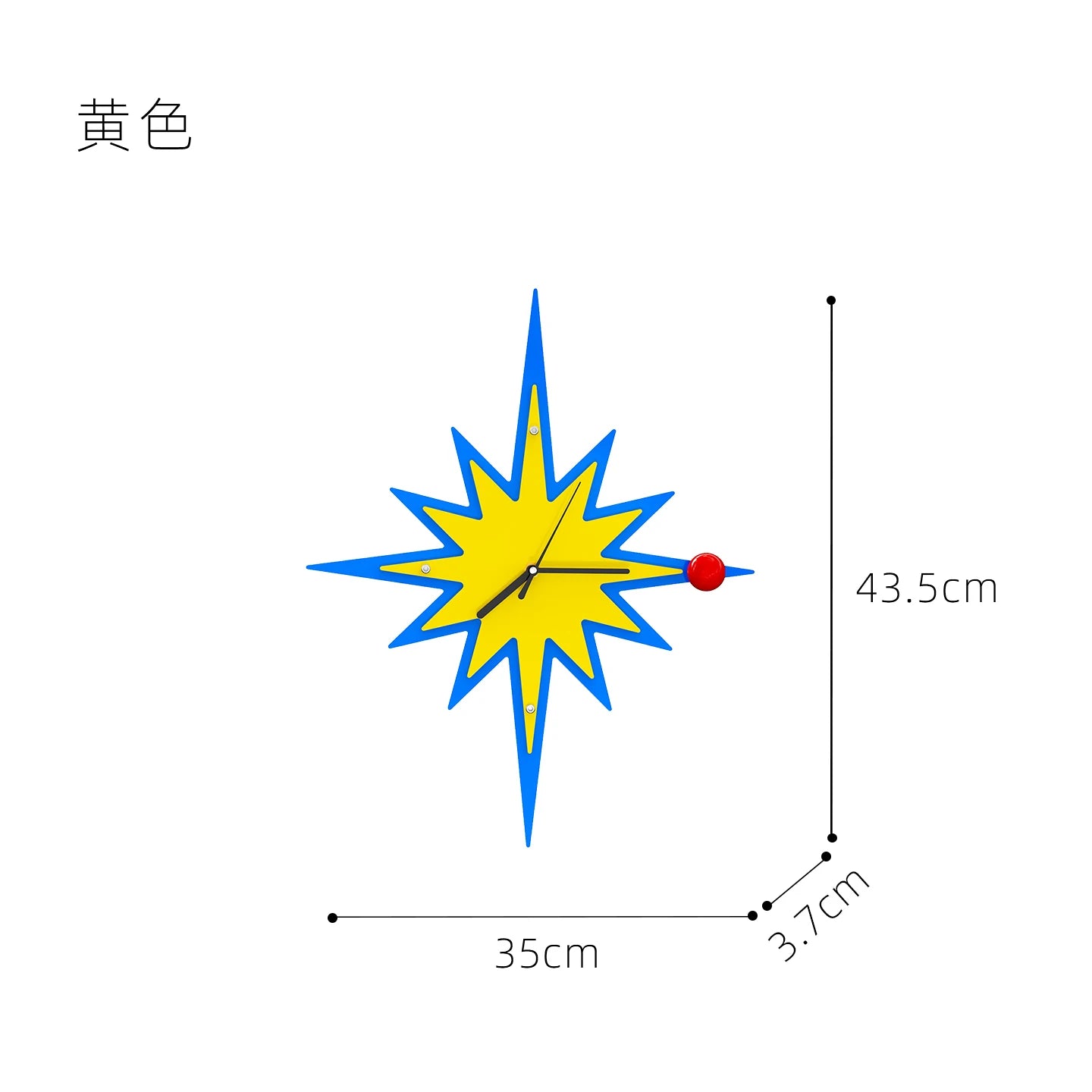 Đồng Hồ Treo Tường LED Phong Cách Dopamine