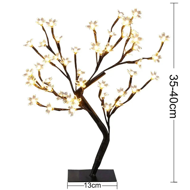 Đèn Bàn Cây Hoa Cổ Tích 24 LED