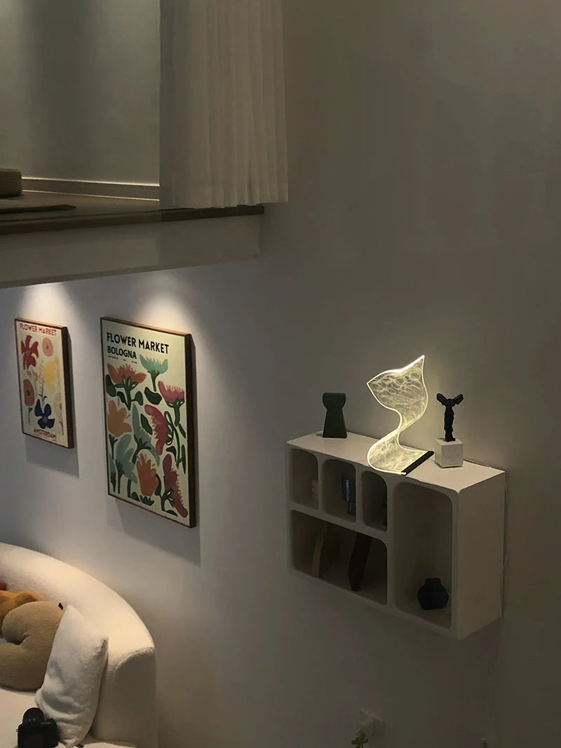 Đèn Bàn LED Acrylic