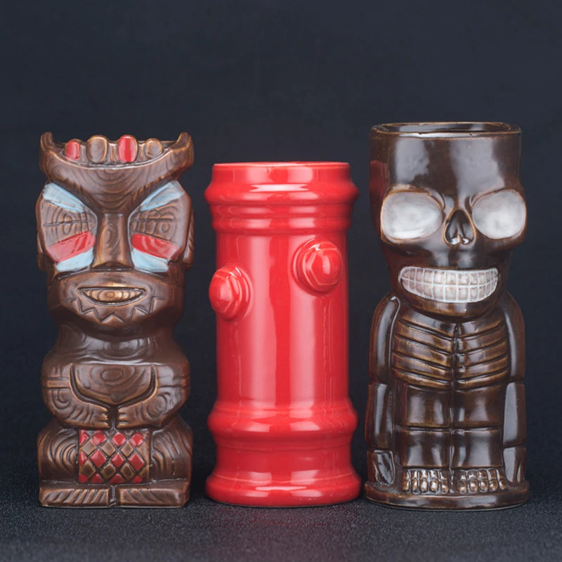 Ly Sứ Tiki Mug Moai