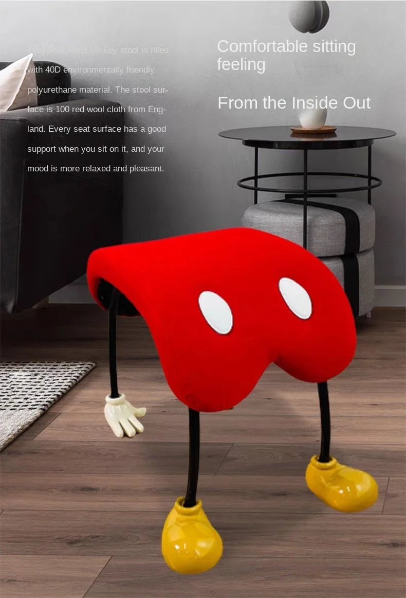Ghế Đôn Hoạt Hình Mickey