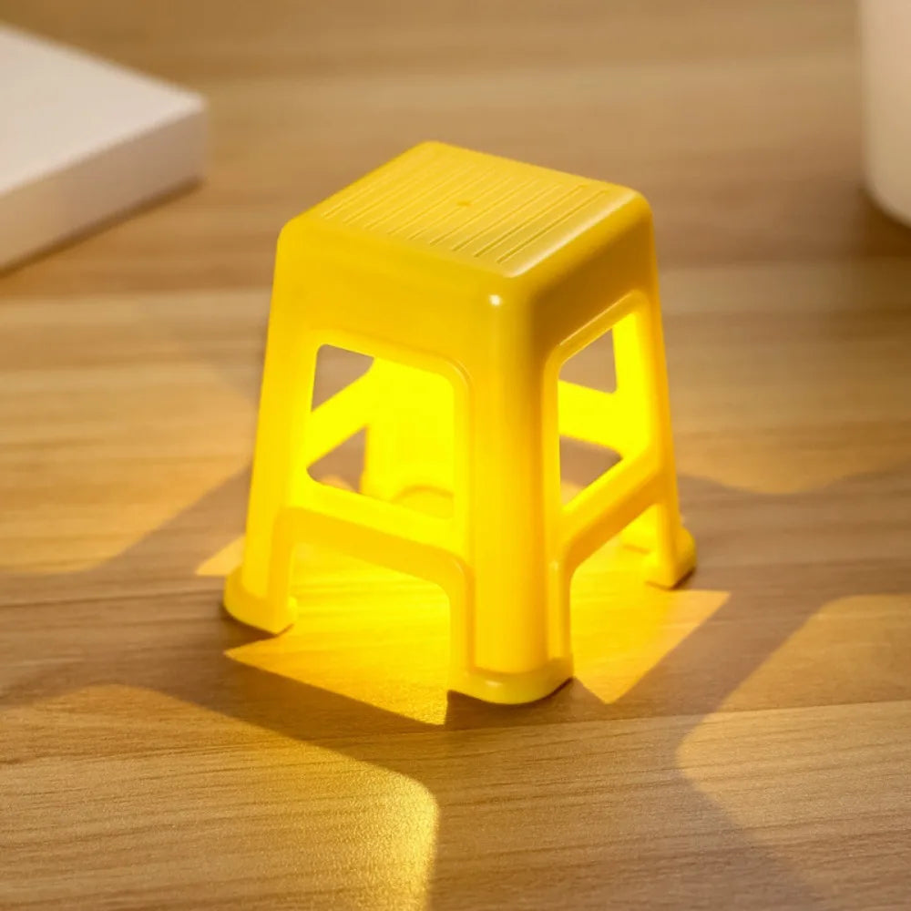 Đèn Ngủ LED Hình Ghế Đẩu Mini