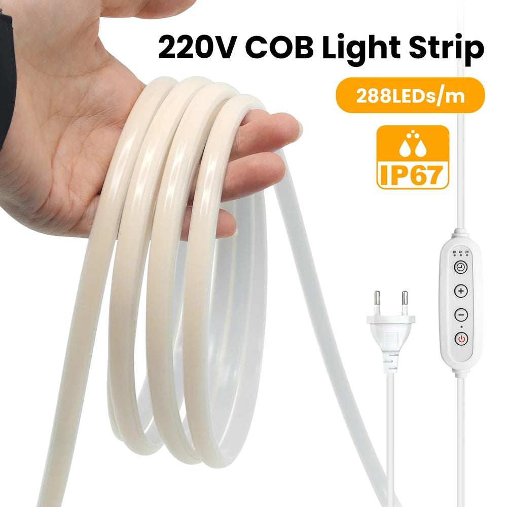 Đèn LED COB Neon Dây Linh Hoạt