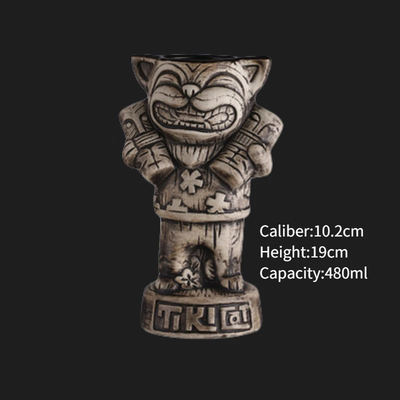 Ly Sứ Tiki Mug Moai