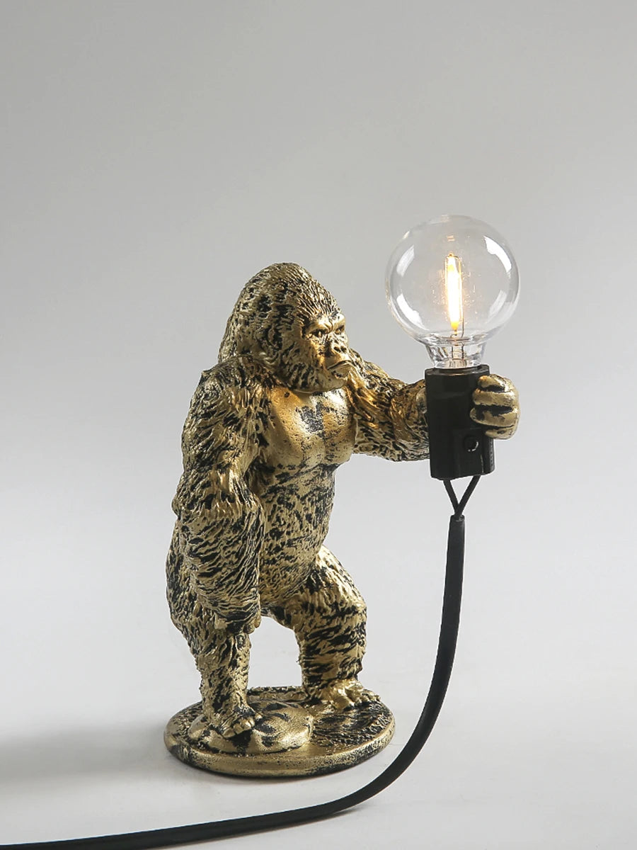 Đèn Bàn Resin Hình King Kong Nordic