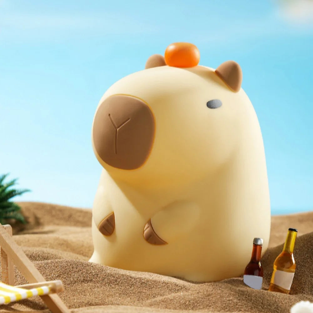 Đèn Ngủ Capybara Silicone