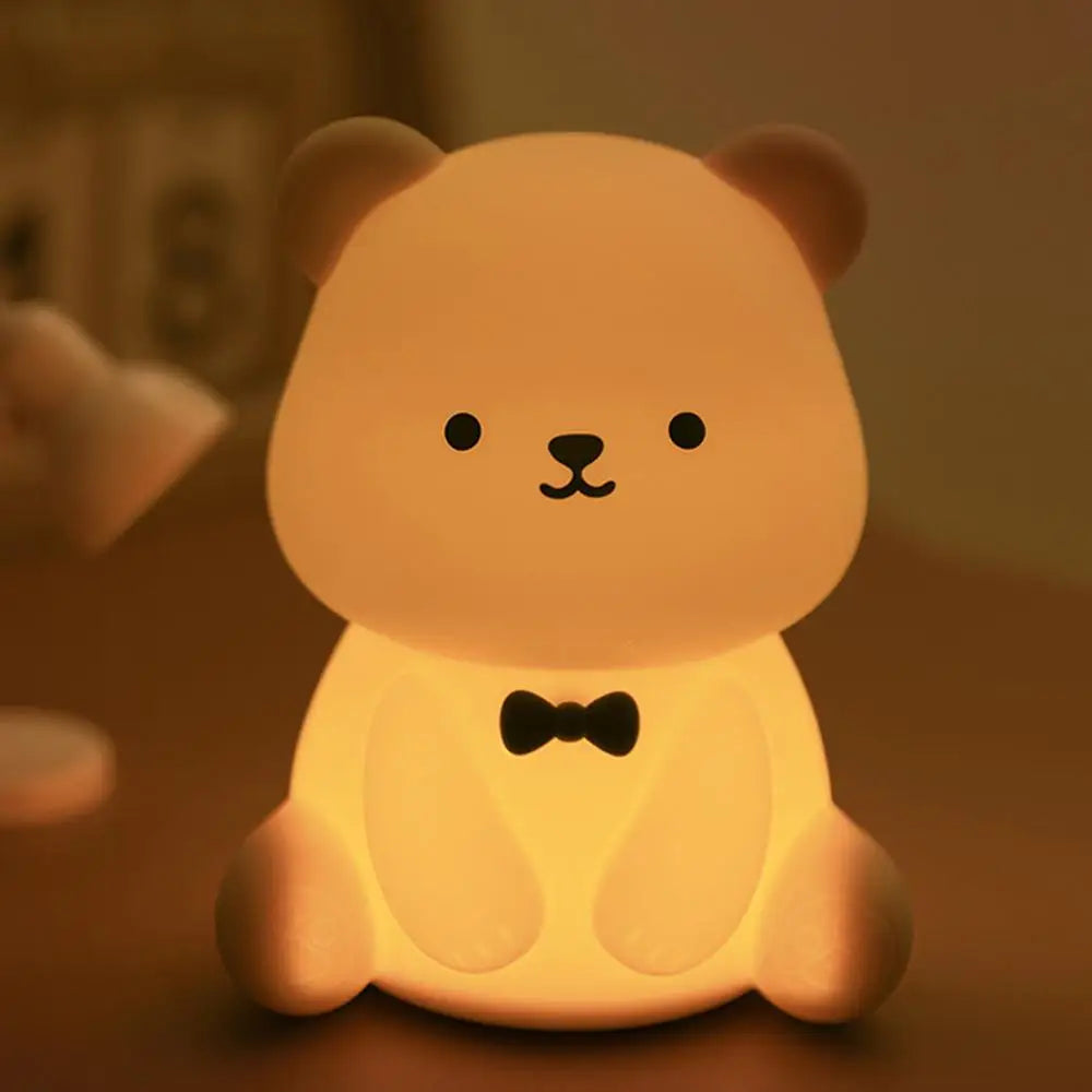 Đèn Ngủ Gấu Silicone