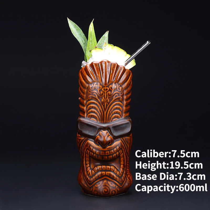 Ly Sứ Tiki Mug Moai