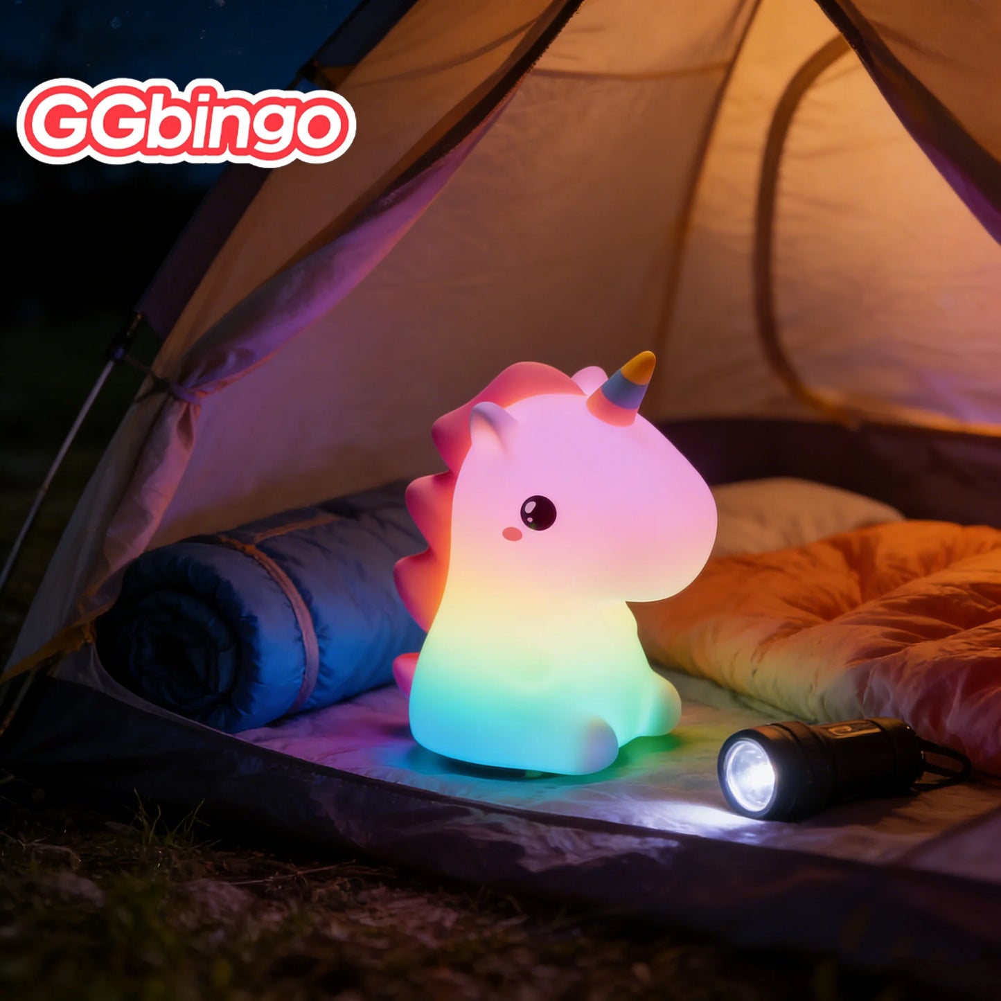 Đèn Ngủ LED Hình Ếch Silicone