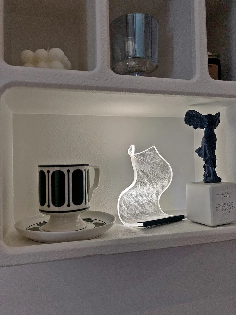 Đèn Bàn LED Acrylic