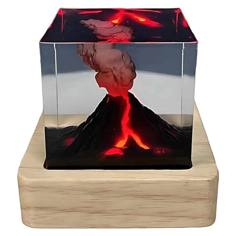 Đèn Ngủ 3D Núi Lửa Phun Trào