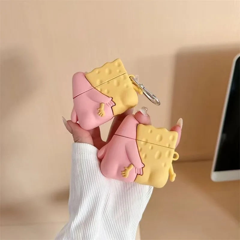 Ốp AirPods Hình Cặp Đôi Kèm Charm