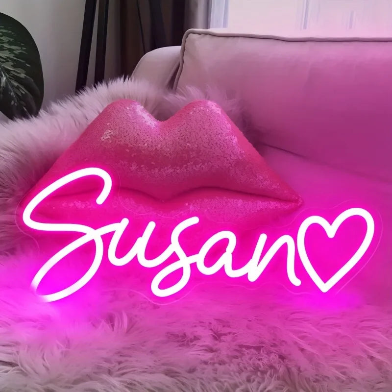 Đèn Neon Tùy Chỉnh Theo Tên