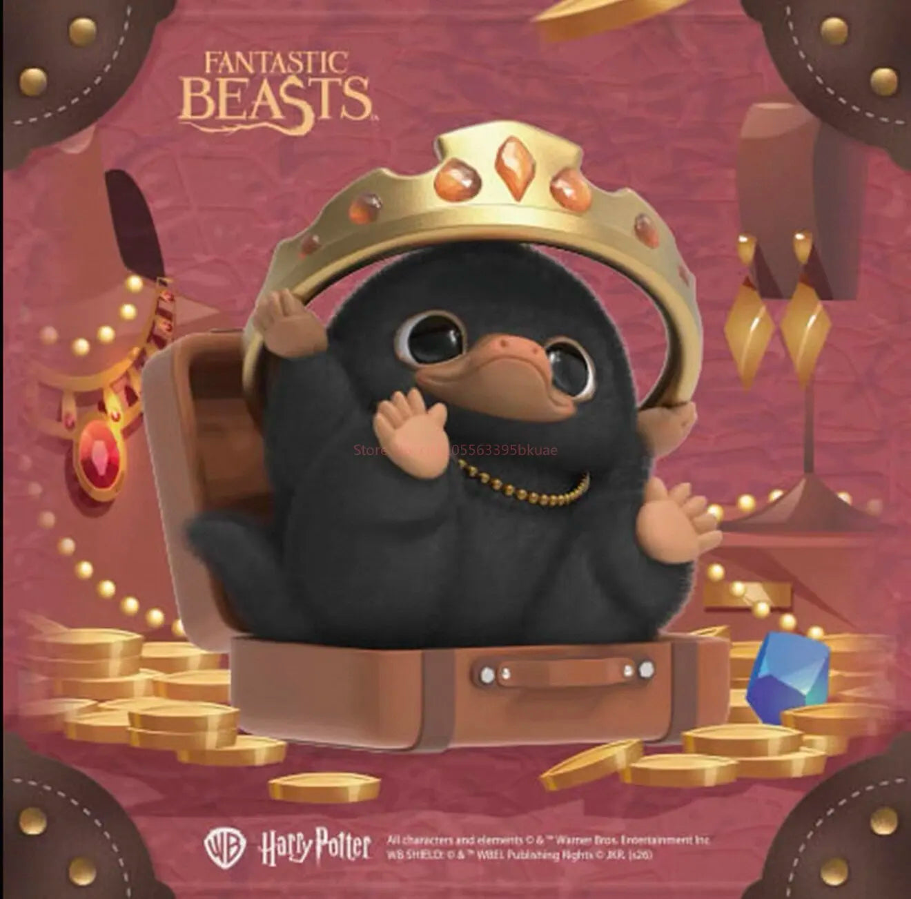 Blind Box Niffler Chính Hãng Series Bảo Tàng Trang Sức