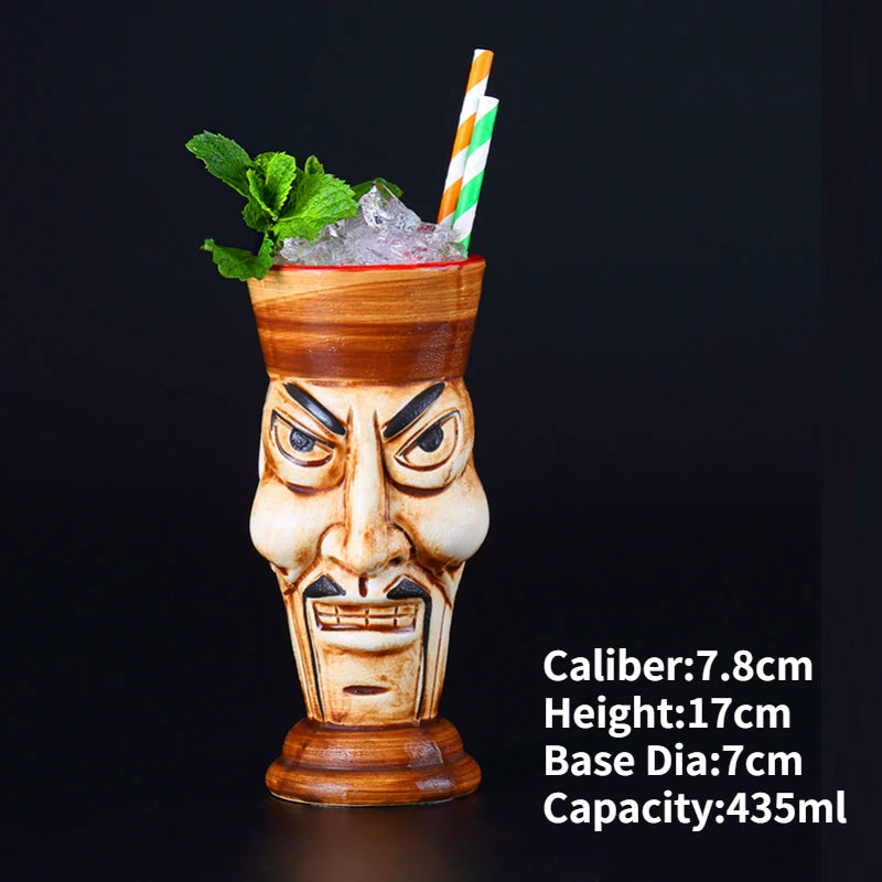 Ly Sứ Tiki Mug Moai