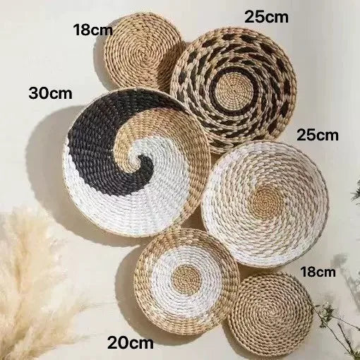 Đồ Treo Tường Boho Bằng Cỏ Tự Nhiên