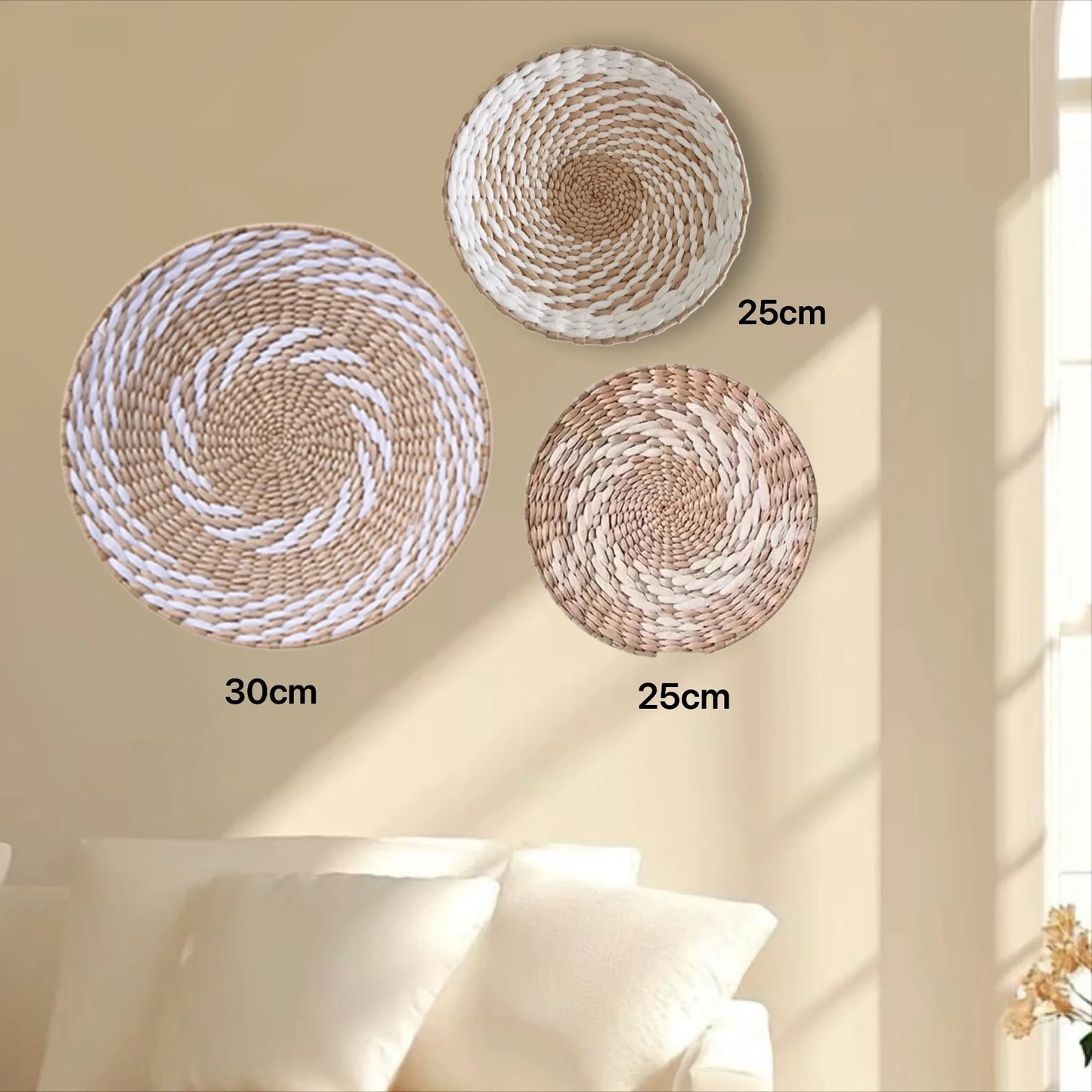 Đồ Treo Tường Boho Bằng Cỏ Tự Nhiên