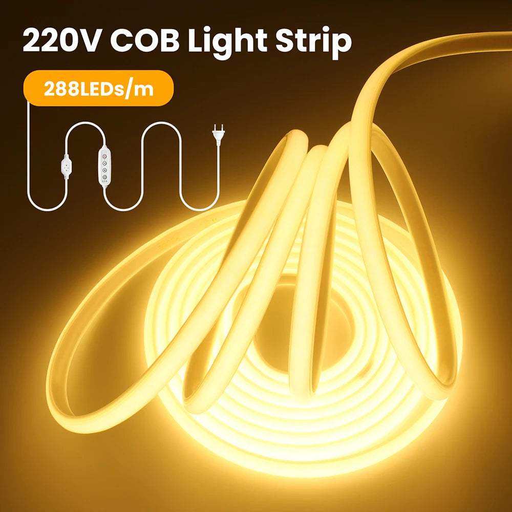 Đèn LED COB Neon Dây Linh Hoạt